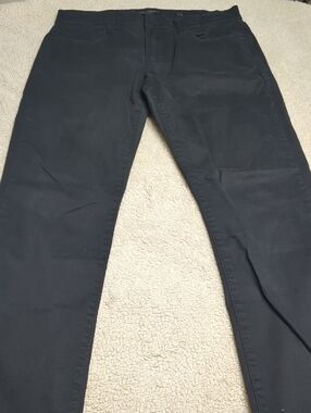 Lucky Brand 121 Slim Straight Black Jeans